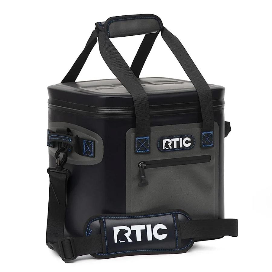 RTIC SOFT COOLER 30 CAN, INSULATED BAG PORTABLE ICE CHEST BOX FOR LUNCH, BEACH, DRINK, BEVERAGE, TRAVEL, CAMPING, PICNIC, CAR, TRIPS, FLOATING CO | 