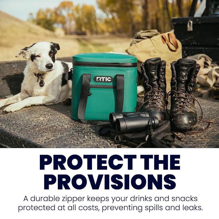 RTIC SOFT COOLER 30 CAN, INSULATED BAG PORTABLE ICE CHEST BOX FOR LUNCH, BEACH, DRINK, BEVERAGE, TRAVEL, CAMPING, PICNIC, CAR, TRIPS, FLOATING CO |  | 05