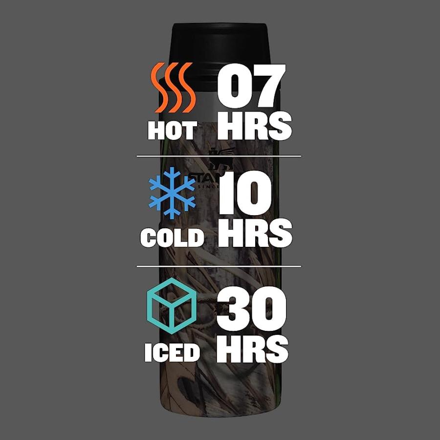 STANLEY CLASSIC TRIGGER ACTION TRAVEL MUG LEAK PROOF + PACKABLE HOT & COLD THERMOS DOUBLE WALL VACUUM INSULATED TUMBLER | STANLEY | 04