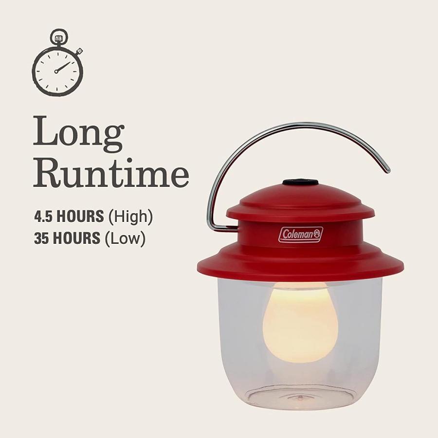 Coleman Classic 300 Lumens LED Lantern, Red | Coleman | 02