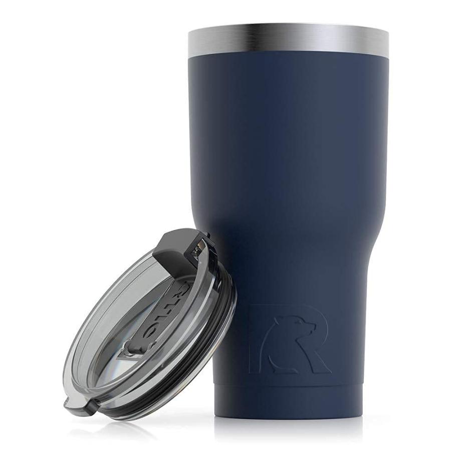RTIC DOUBLE WALL VACUUM INSULATED TUMBLER, 20 OZ, NAVY |  | 02