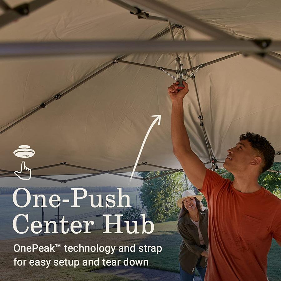 Coleman Oasis Lite Pop Up Canopy, 10 x 10 Canopy Tent, Portable Shade Tent, Black | Coleman | 01