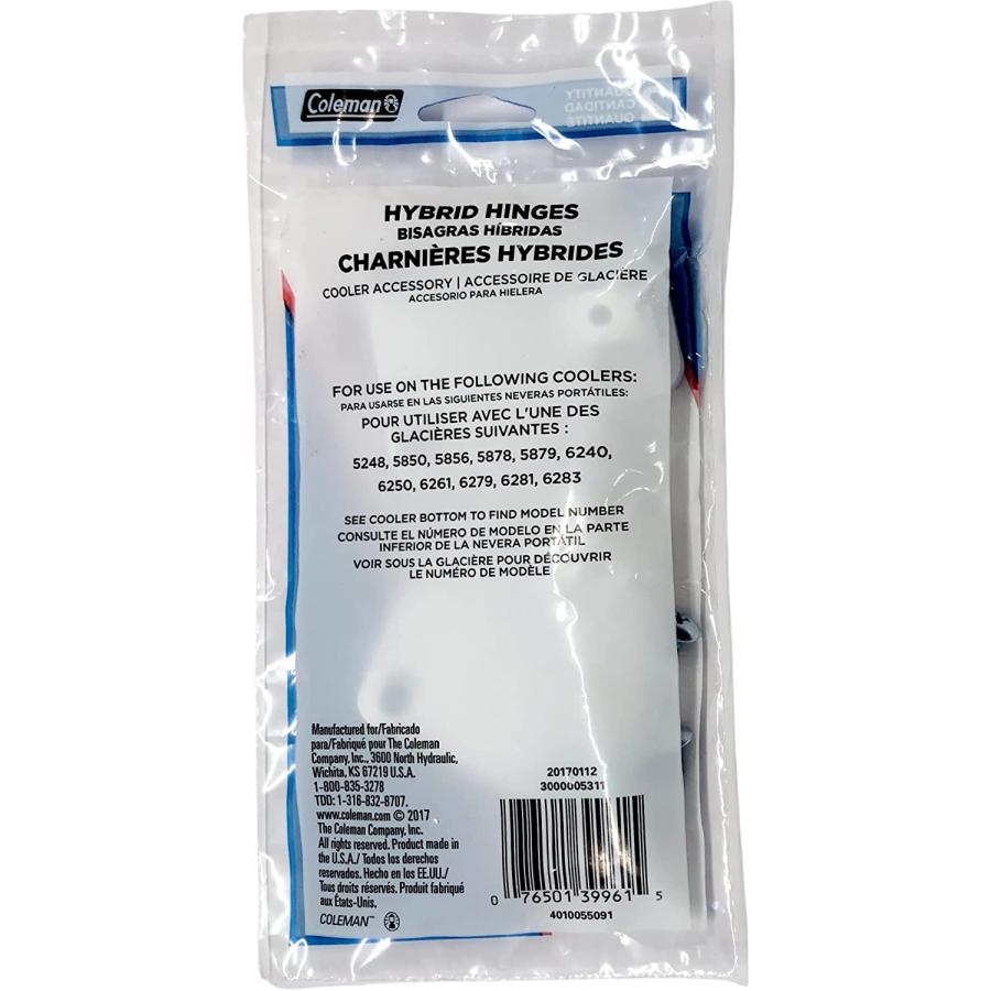 Coleman Cooler 3000005311 Plastic Hybrid Hinge | Coleman | 03