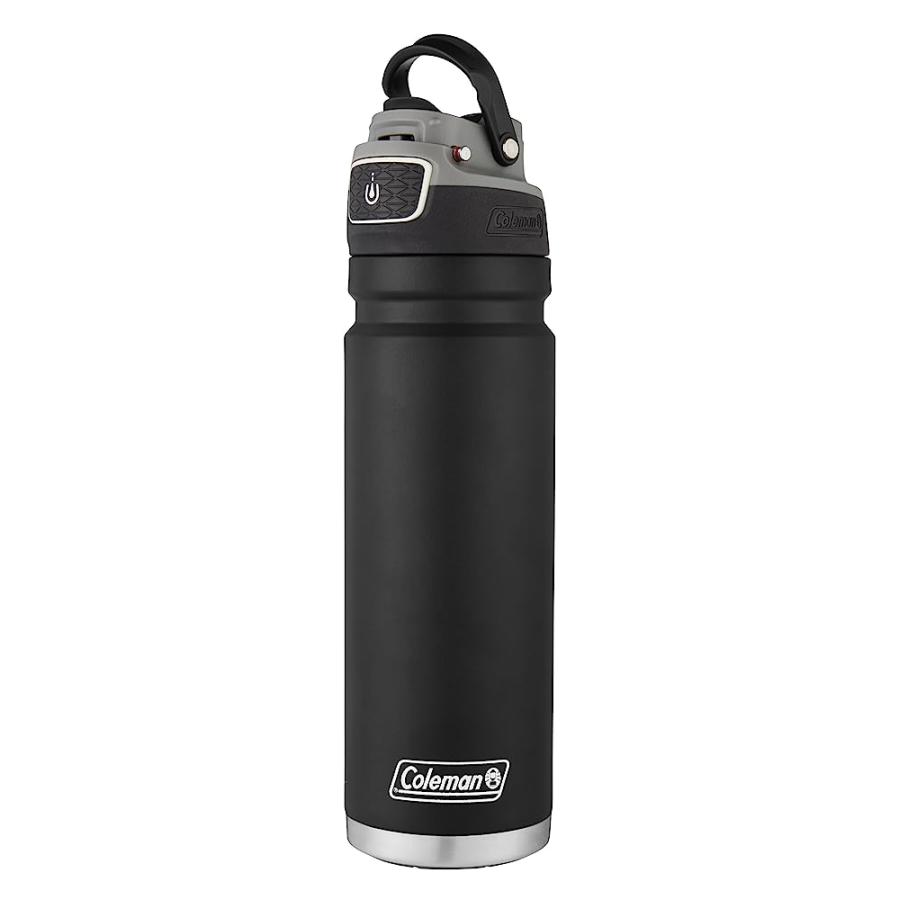 COLEMAN AUTOSEAL FREEFLOW STAINLESS STEEL WATER BOTTLE, BLACK, 40 OZ | Coleman | 04