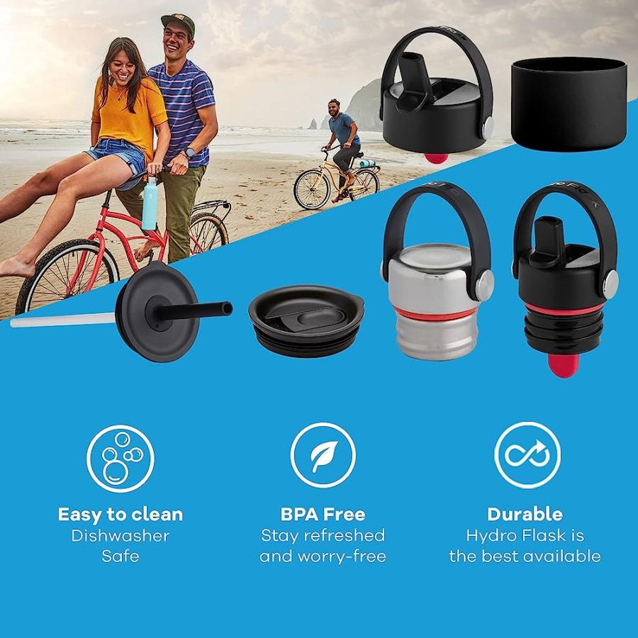 HYDRO FLASK FLEX BOOT - ACCESSORY SILICONE WATER BOTTLE PROTECTOR - DISHWASHER SAFE, BPA-FREE, NON-TOXIC SMALL | HYDRO FLASK | 01