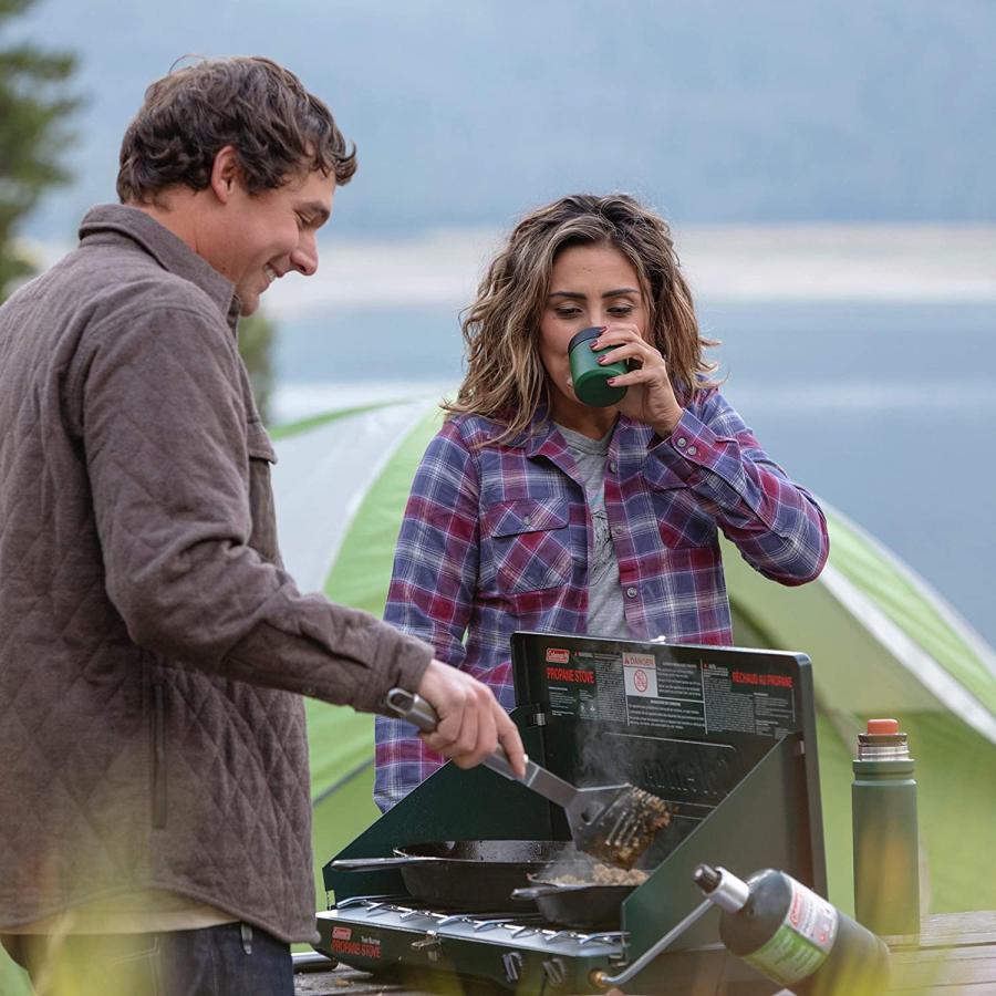 Coleman Gas Camping Stove Classic Propane Stove, 2 Burner, 4.1 x 21.9 x 13.7 Inches | Coleman | 05