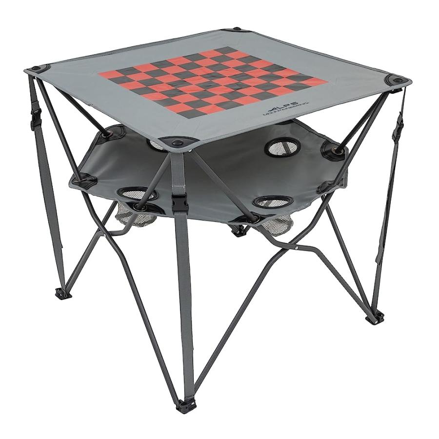 ALPS MOUNTAINEERING ECLIPSE TABLE, GRAY/CHECKERBOARD | ALPS MOUNTAINEERING