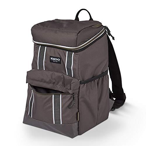 IGLOO 30 CAN LARGE PORTABLE INSULATED SOFT COOLER BACKPACK CARRY BAG, OLIVE | igloo | 02