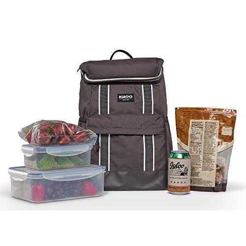 IGLOO 30 CAN LARGE PORTABLE INSULATED SOFT COOLER BACKPACK CARRY BAG, OLIVE | igloo | 03