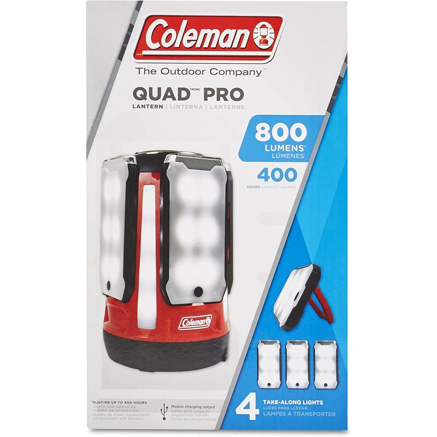 Coleman LED Lantern Quad Pro 800 Lumens LED Lantern | Coleman | 04