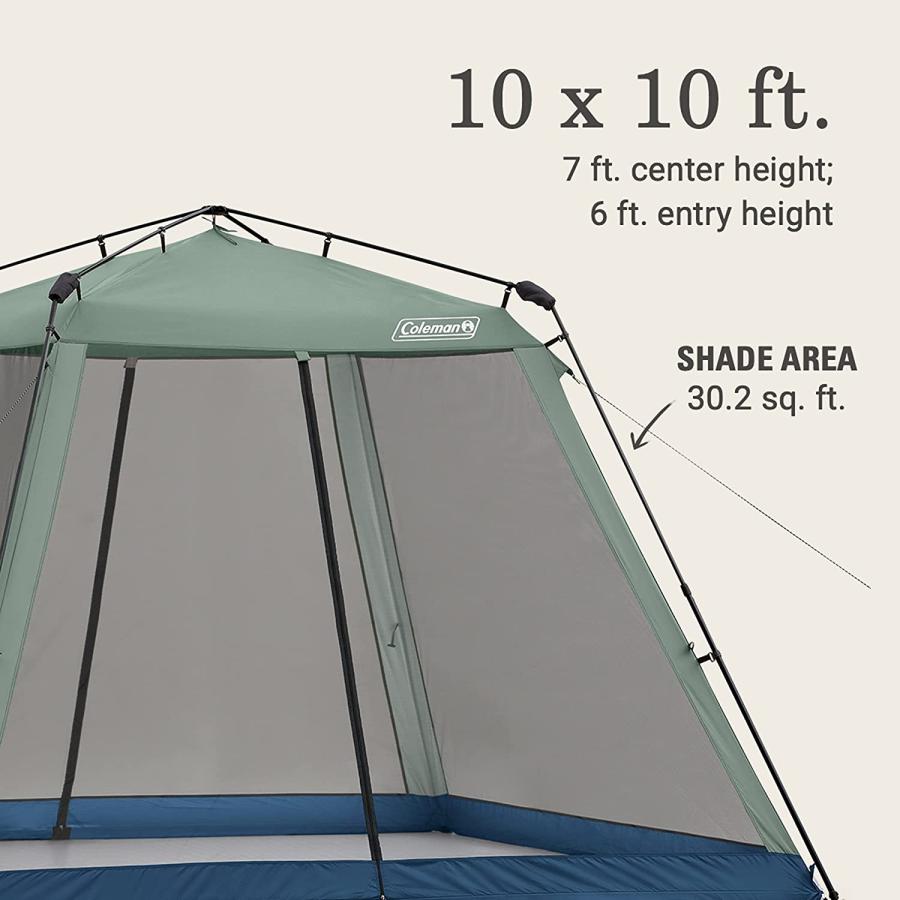 Coleman Skylodge Canopy Tent, 10 x 10 Shade Canopy, Instant Tent Sun Shade Canopy | Coleman | 05