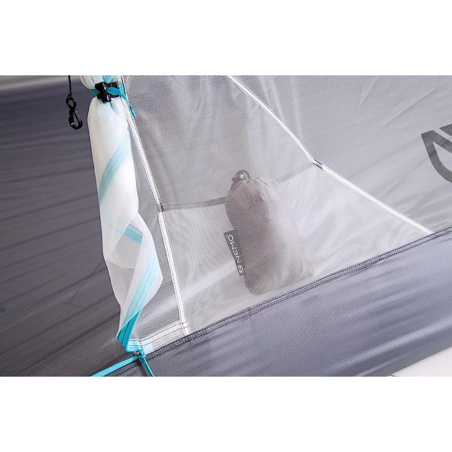 NEMO HORNET ELITE OSMO ULTRALIGHT BACKPACKING TENT, ALUMINUM/STORMY NIGHT, 2 PERSON | NEMO | 04