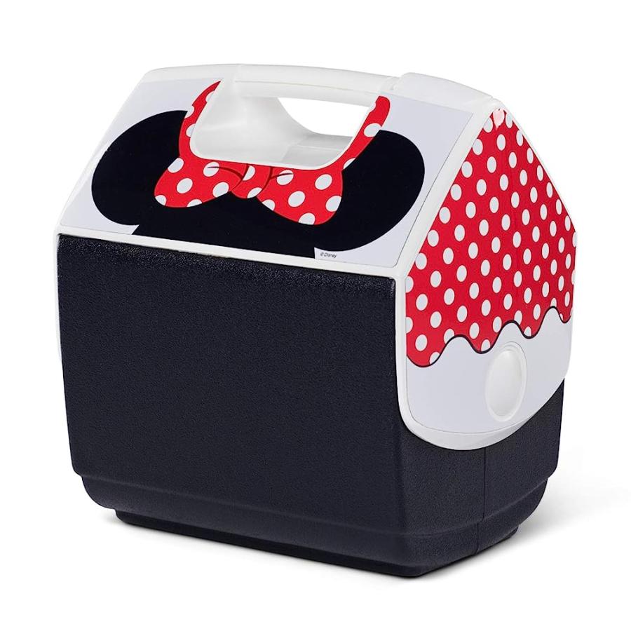 IGLOO 7 QUART LIMITED EDITION DISNEY MINNIE MOUSE EARS PORTABLE LUNCHBOX PLAYMATE PAL COOLER ICE BOX, MEDIUM | igloo