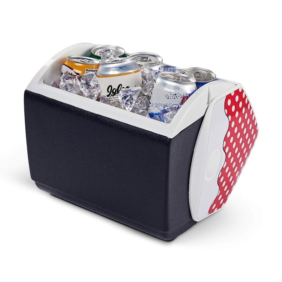 IGLOO 7 QUART LIMITED EDITION DISNEY MINNIE MOUSE EARS PORTABLE LUNCHBOX PLAYMATE PAL COOLER ICE BOX, MEDIUM | igloo | 01