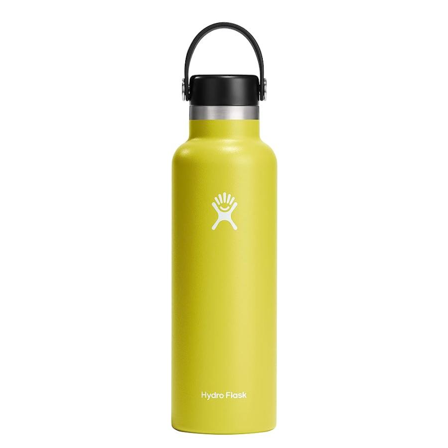 HYDRO FLASK 21 OZ STANDARD MOUTH WITH FLEX CAP STAINLESS STEEL REUSABLE WATER BOTTLE CACTUS -VACUUM INSULATED, DISHWASHER SAFE, BPA-FREE, NON-TOX | HYDRO FLASK