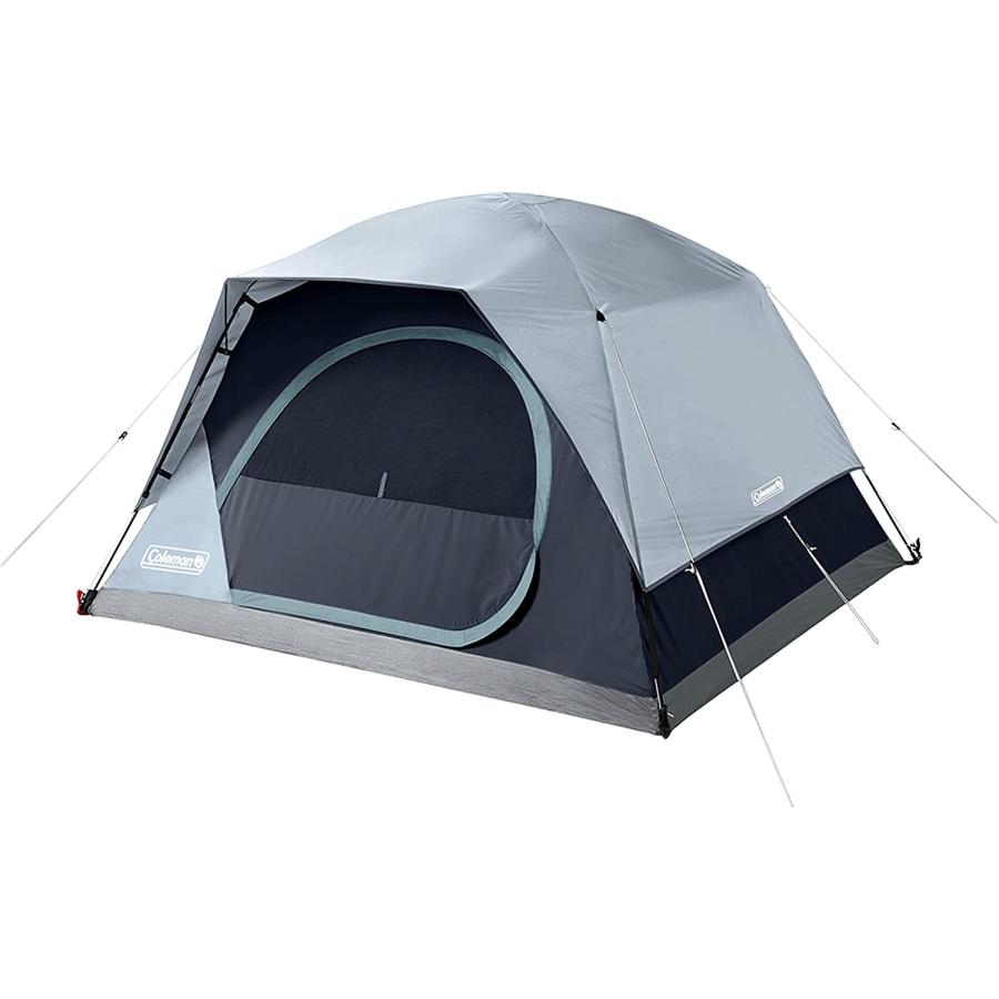 Coleman Skydome Camping Tent4-Person Tent with LED Lighting | Coleman