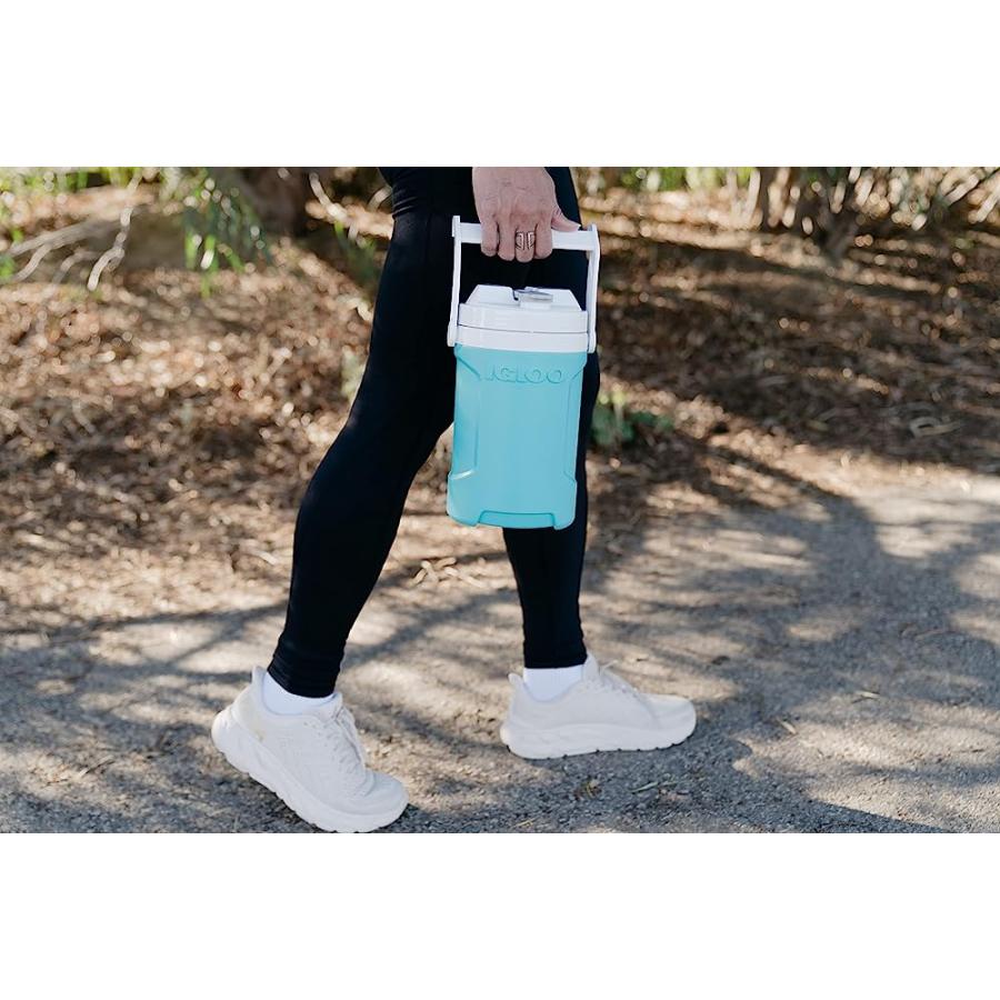 IGLOO AQUAMARINE 1/2 GALLON SPORTS JUG WITH HOOKS | LES CREATIONS | 04