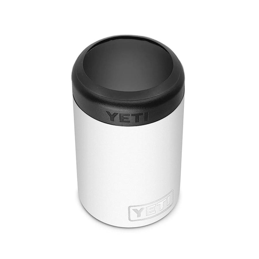 YETI RAMBLER 12 OZ. COLSTER CAN INSULATOR FOR STANDARD SIZE CANS, WHITE (NO CAN INSERT) | YETI