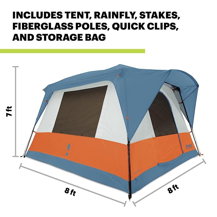 EUREKA! COPPER CANYON LX, 3 SEASON, FAMILY AND CAR CAMPING TENT (4 PERSON) |  | 02