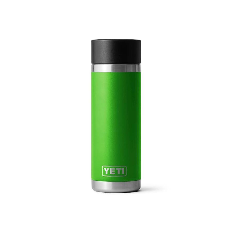 YETI RAMBLER 18 OZ BOTTLE, STAINLESS STEEL, VACUUM INSULATED, WITH HOT SHOT CAP, CANOPY GREEN | YETI | 06