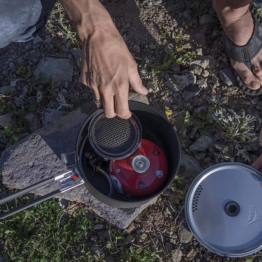 MSR WINDBURNER STOVE AND COOKWARE GROUP SYSTEM, GREY | MSR | 03