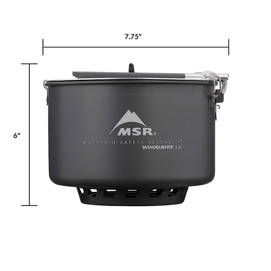 MSR WINDBURNER STOVE AND COOKWARE GROUP SYSTEM, GREY | MSR | 06