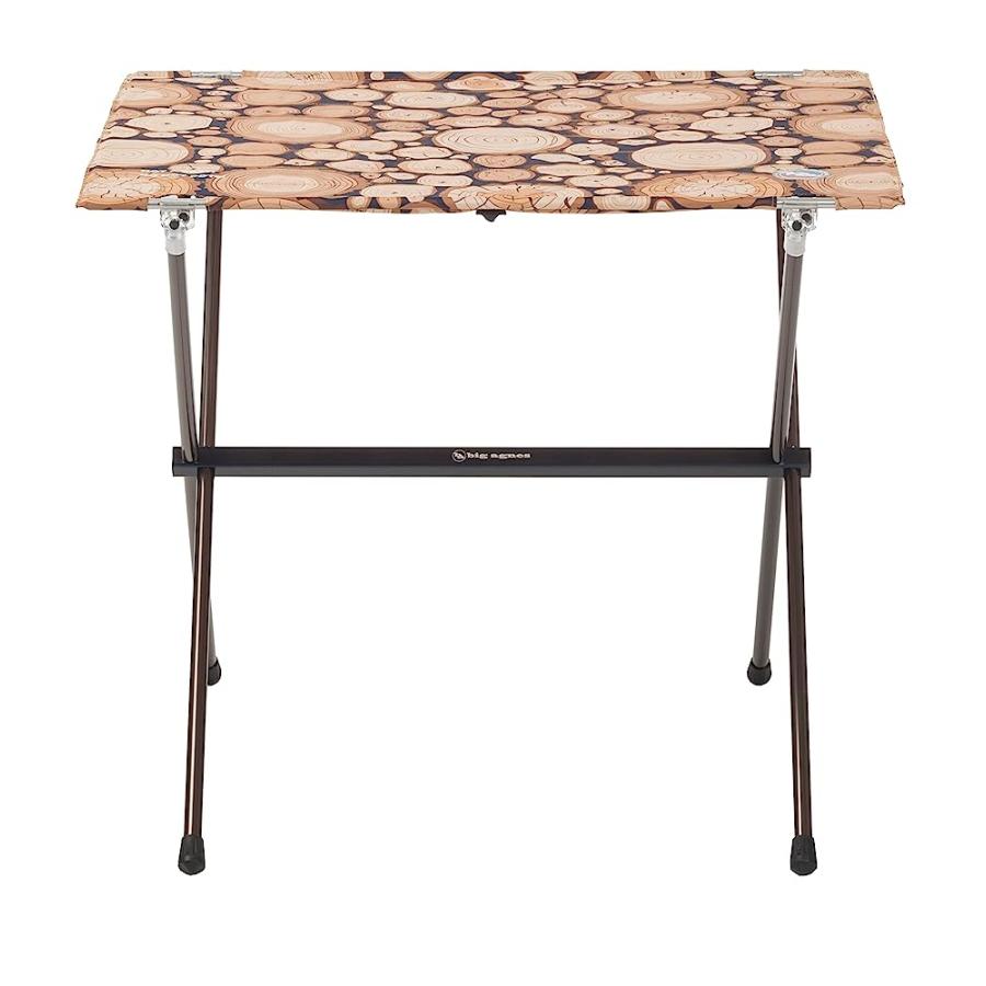 BIG AGNES WOODCHUCK & SOUL KITCHEN TABLES - ULTRALIGHT, HARD-TOP TABLES FOR CAMPING AND BACKPACKING, SOUL KITCHEN CAMP TABLE (WOOD) | BIG AGNES
