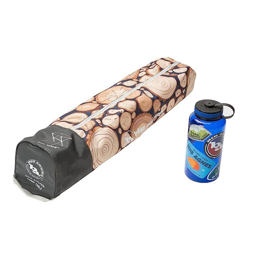 BIG AGNES WOODCHUCK & SOUL KITCHEN TABLES - ULTRALIGHT, HARD-TOP TABLES FOR CAMPING AND BACKPACKING, SOUL KITCHEN CAMP TABLE (WOOD) | BIG AGNES | 02