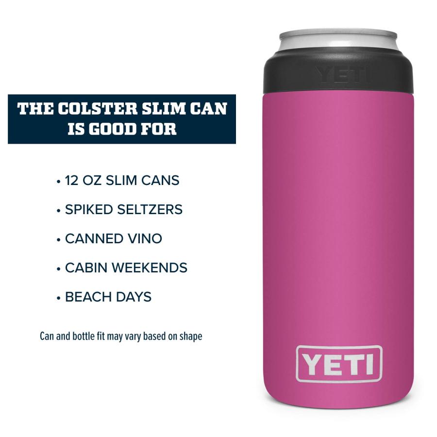YETI Rambler 12オンス コルスター スリム缶クーラー:YETI 真空断熱 ステンレス製、プリックリーピアー | YETI | 03