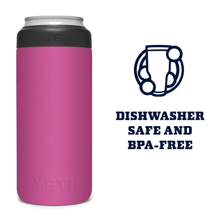 YETI Rambler 12オンス コルスター スリム缶クーラー:YETI 真空断熱 ステンレス製、プリックリーピアー | YETI | 04