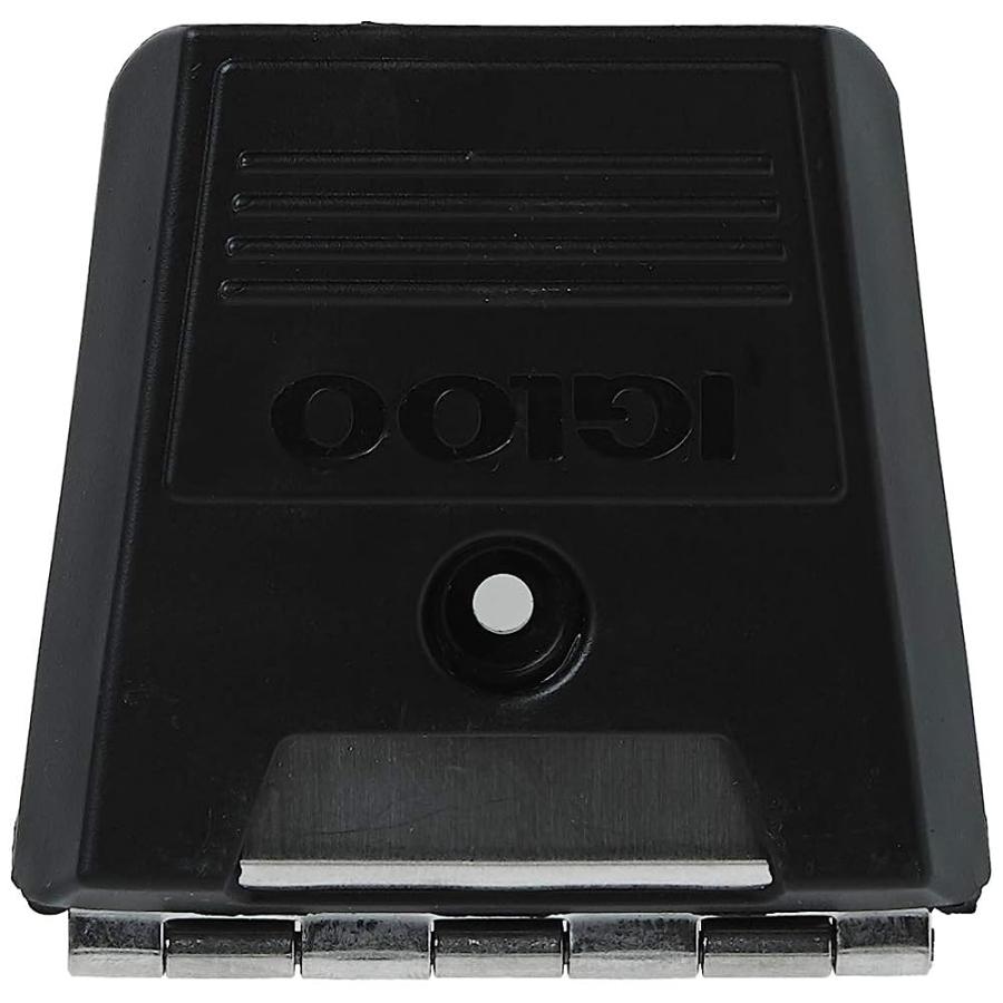 IGLOO HYBRID STAINLESS AND PLASTIC LATCH (3.38 L X 0.57 W X 0.57 D INCHES) - BLACK/SILVER | igloo | 01