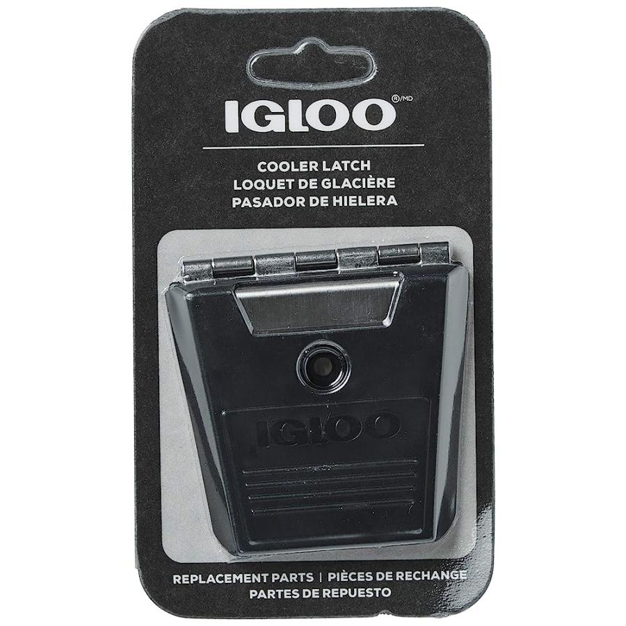 IGLOO HYBRID STAINLESS AND PLASTIC LATCH (3.38 L X 0.57 W X 0.57 D INCHES) - BLACK/SILVER｜usdirectmax｜04
