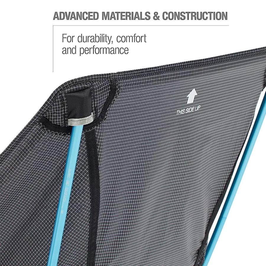 HELINOX CHAIR ZERO ULTRALIGHT COMPACT CAMPING CHAIR, BLACK | Helinox | 06