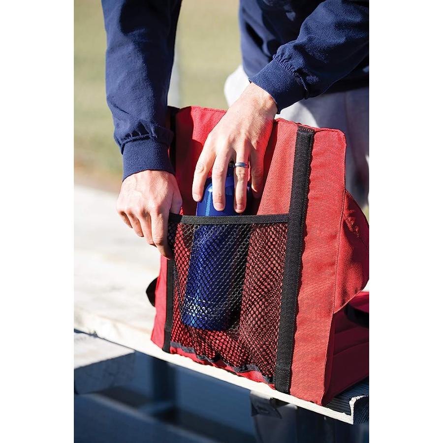 COLEMAN PORTABLE STADIUM SEAT CUSHION | LIGHTWEIGHT PADDED SEAT FOR SPORTING EVENTS AND OUTDOOR CONCERTS | BLEACHER CUSHION WITH BACKREST | Coleman | 03