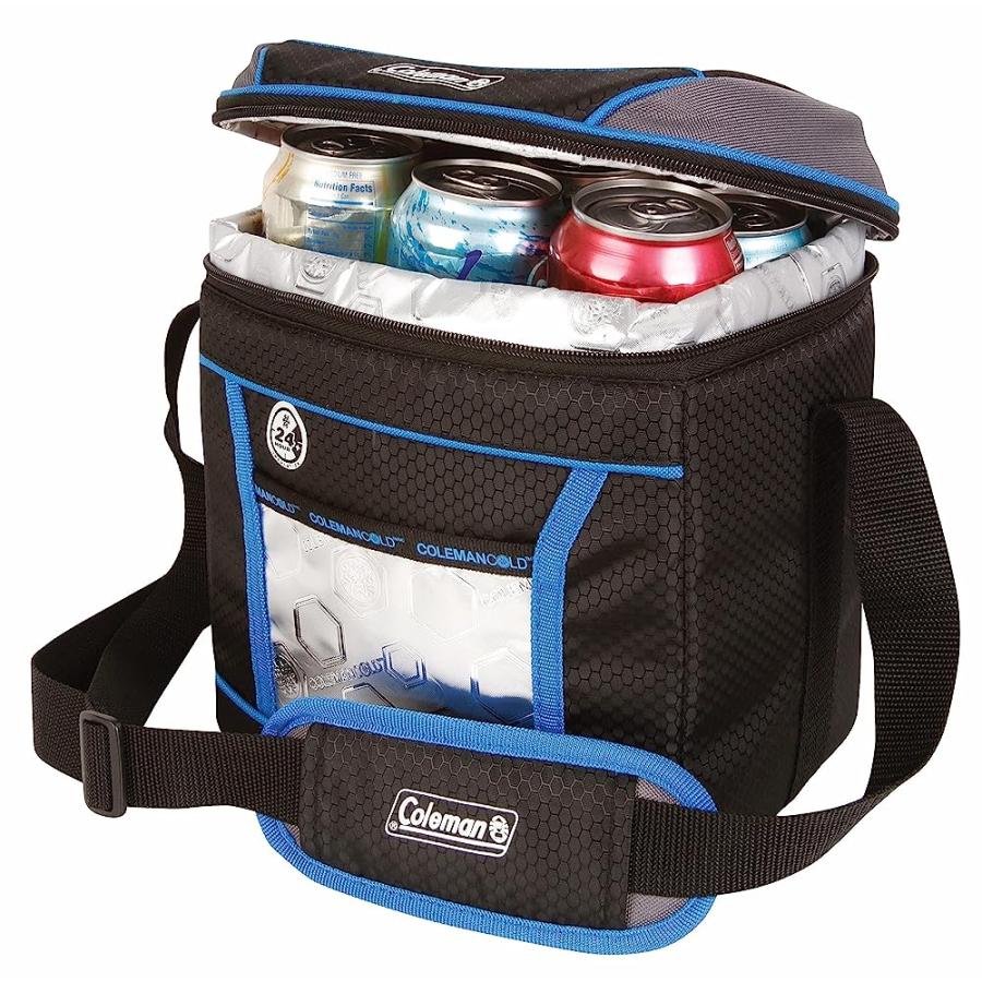 COLEMAN, SOFT COOLER, 9 CANS, BLUE | Coleman | 01