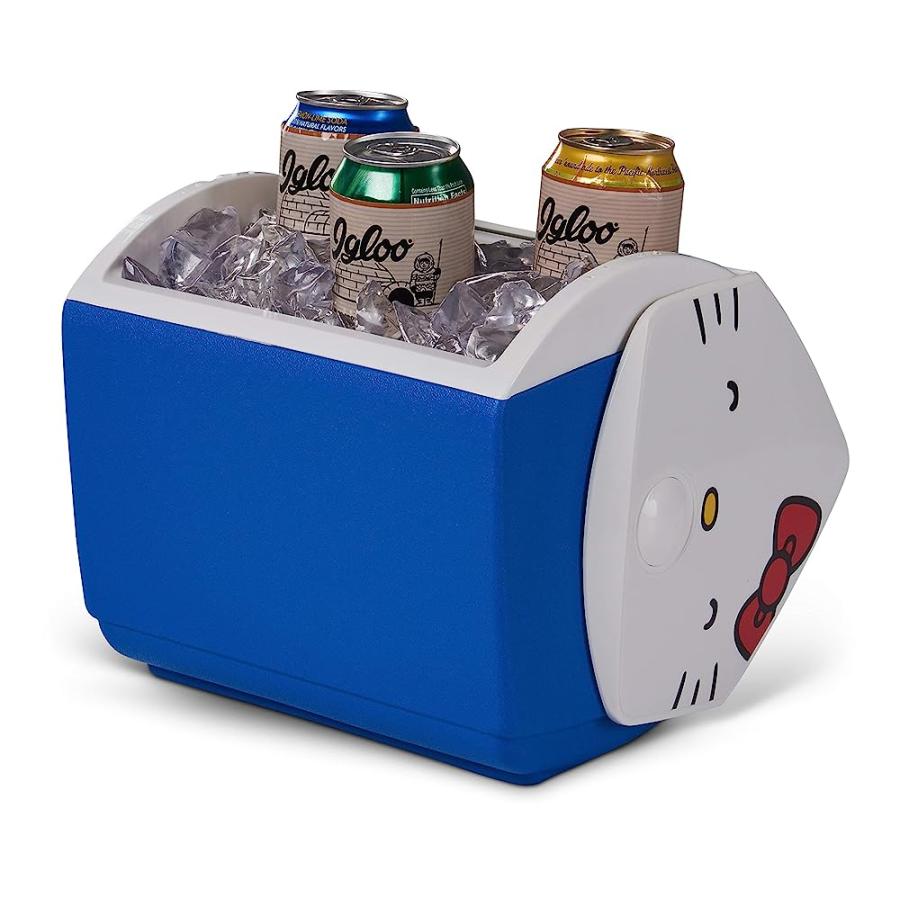 IGLOO LIMITED EDITION HELLO KITTY PLAYMATE PAL 7 QT COOLER, BLUE | igloo | 03