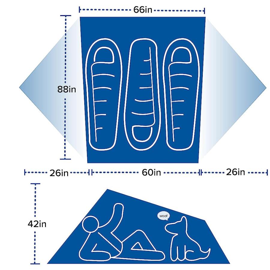 BIG AGNES TIGER WALL UL3 ULTRALIGHT BIKEPACKING TENT WITH UV-RESISTANT SOLUTION DYED FABRIC | BIG AGNES | 05
