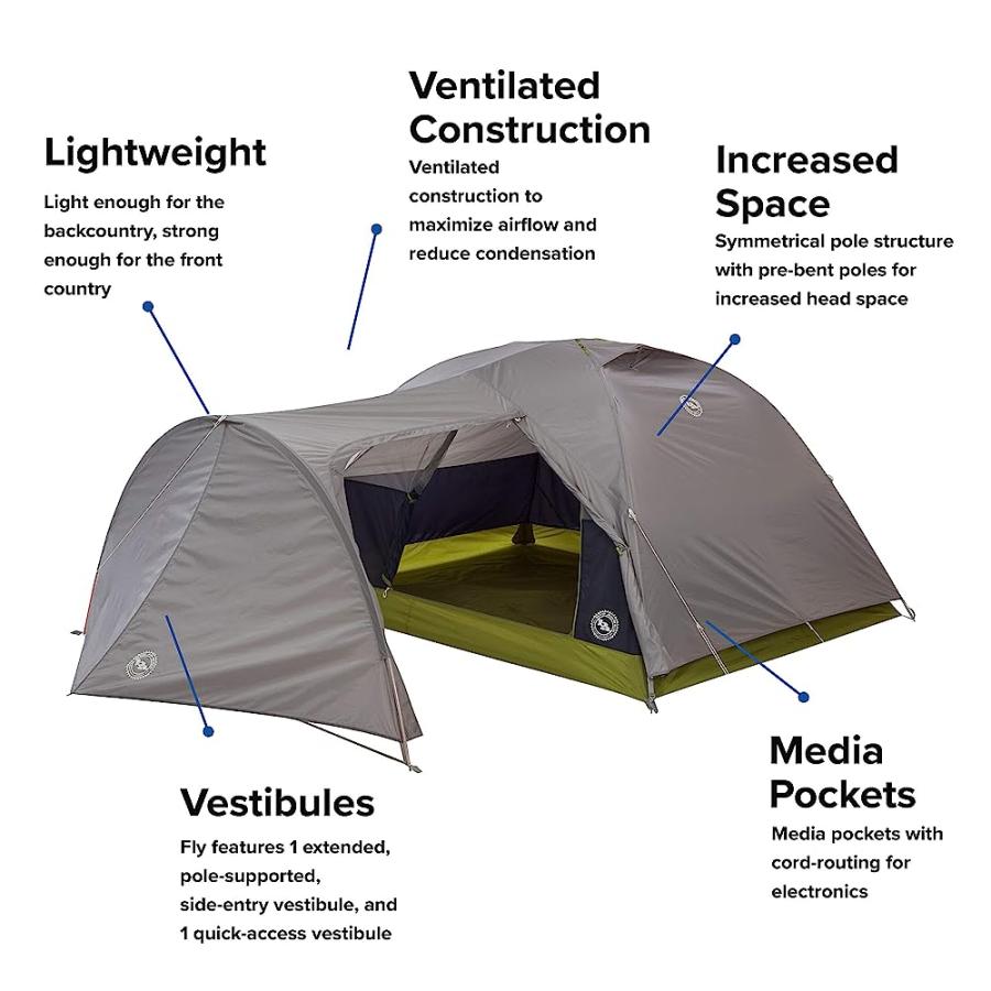 BIG AGNES BLACKTAIL HOTEL 2 BIKEPACKING TENT | BIG AGNES | 02