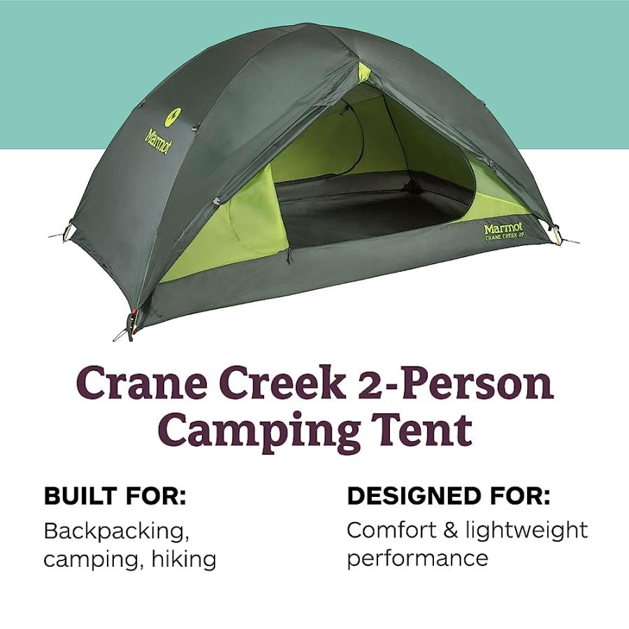 MARMOT CRANE CREEK 2-PERSON BACKPACKING AND CAMPING TENT | Marmot | 01