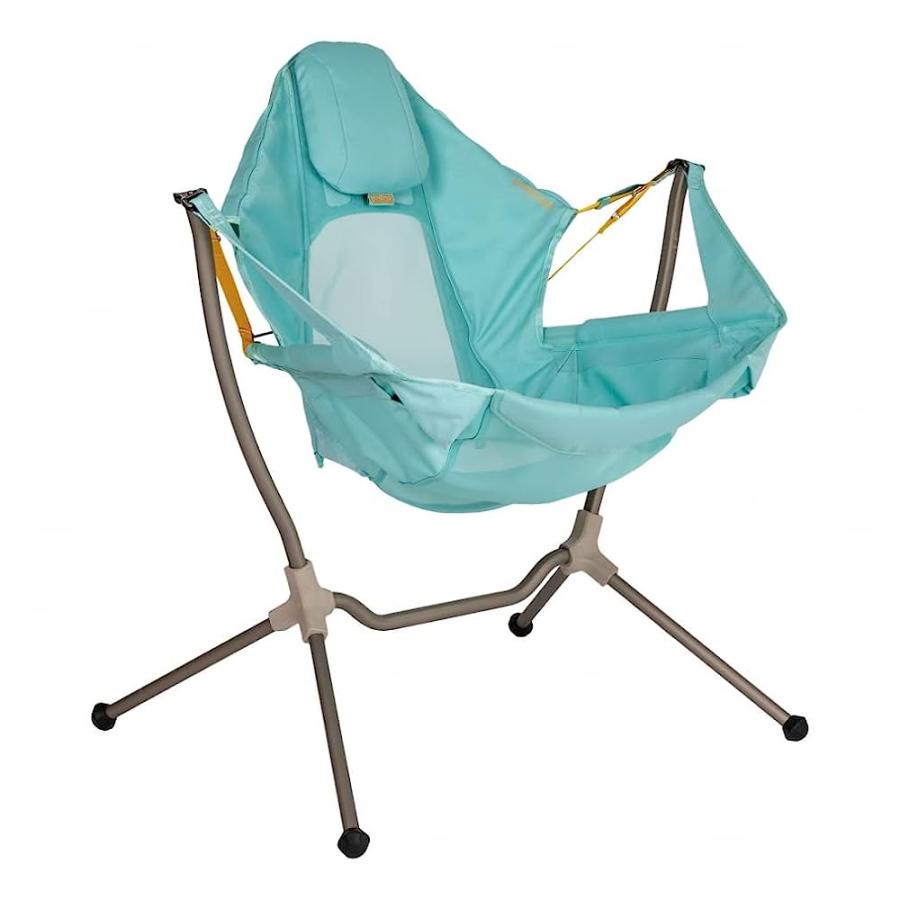 NEMO EQUIPMENT STARGAZE RECLINING LUXURY CAMPING CHAIR, HAZY AQUA | NEMO