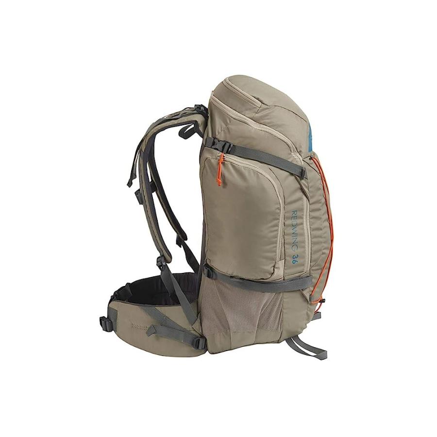KELTY REDWING BACKPACK FOR DAILY CARRY, DAY HIKES, SCHOOL - INTERNAL FRAME, HIP BELT, UPDATED FOR 2022 (36L / BLACKOUT) | KELTY | 02