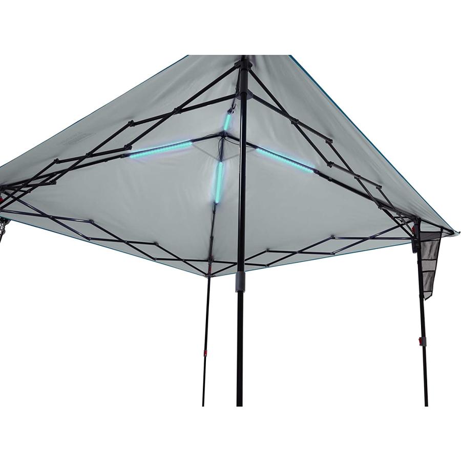 Coleman OneSource Rechargeable LED Lighted Canopy, 10 x 10 Canopy Tent, Shade Canopy Great for Beach, Yard, Tailgates, & Parties | Coleman | 08