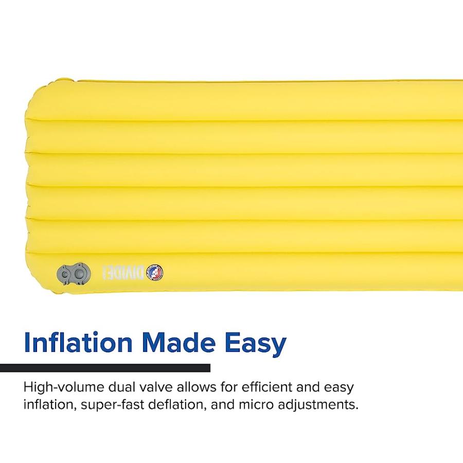 BIG AGNES DIVIDE, INSULATED SLEEPING PAD, WIDE LONG, WARM OLIVE, (25X78) | BIG AGNES | 02