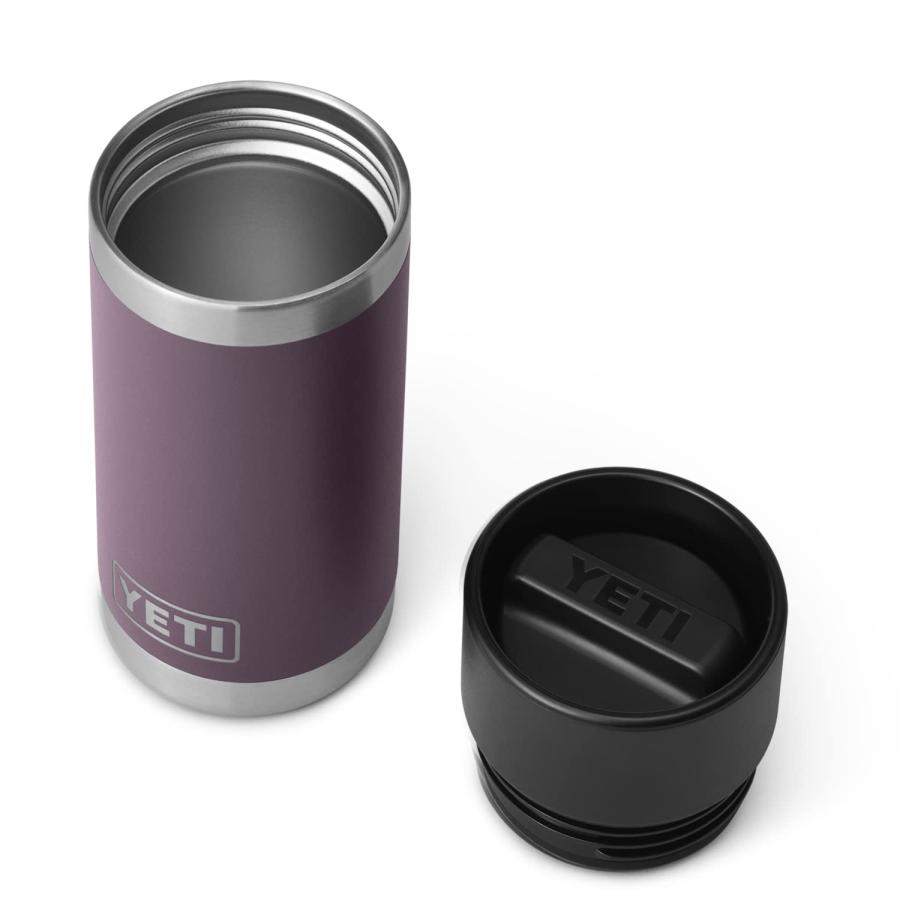 YETI Rambler 12オンス ボトル キャップ付き 真空断熱 ステンレス製、ノルディックパープル | YETI | 02