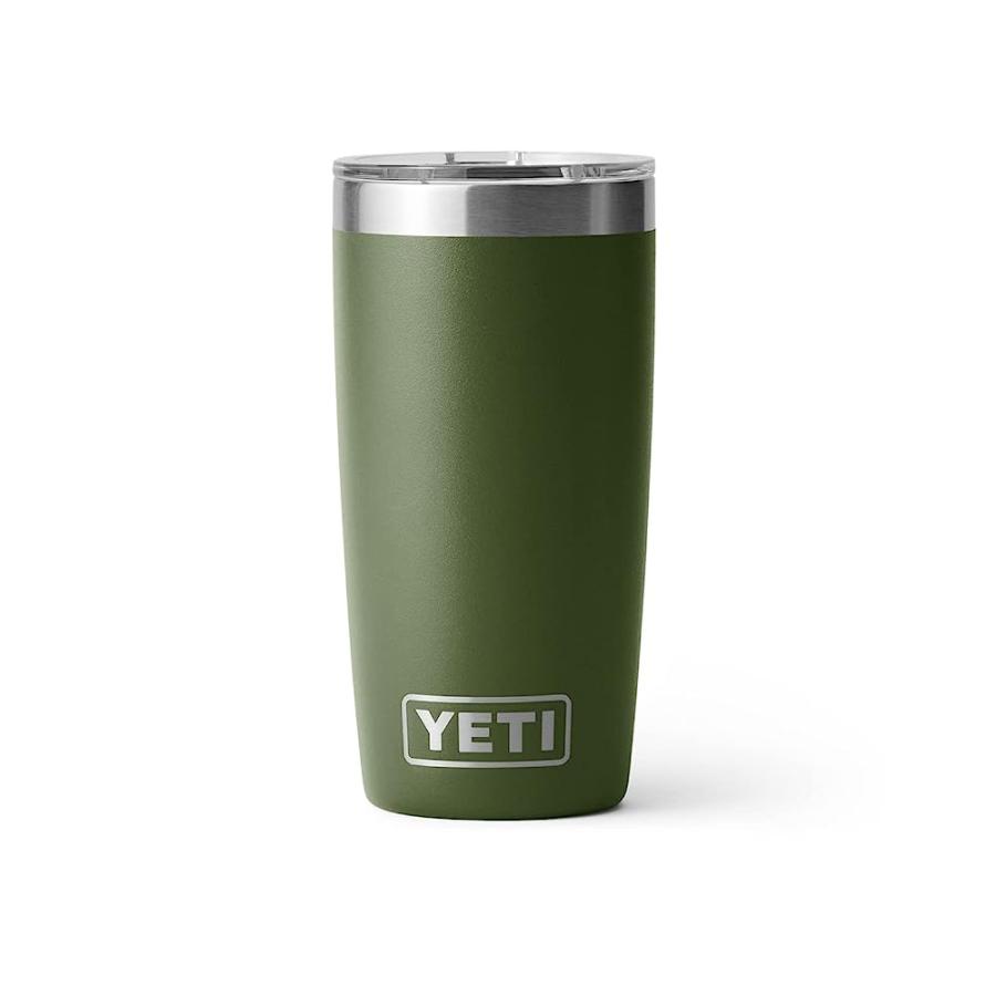 YETI RAMBLER 10 OZ TUMBLER, STAINLESS STEEL, VACUUM INSULATED WITH MAGSLIDER LID, HIGHLANDS OLIVE | YETI | 02