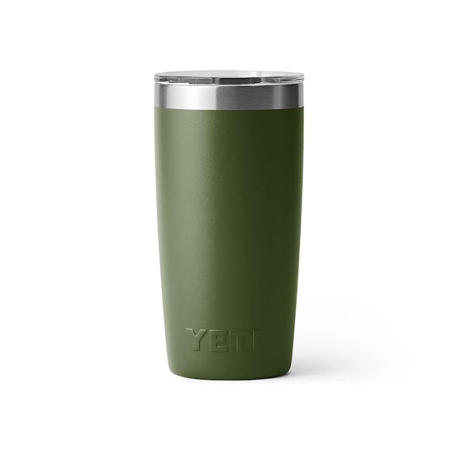 YETI RAMBLER 10 OZ TUMBLER, STAINLESS STEEL, VACUUM INSULATED WITH MAGSLIDER LID, HIGHLANDS OLIVE | YETI | 03