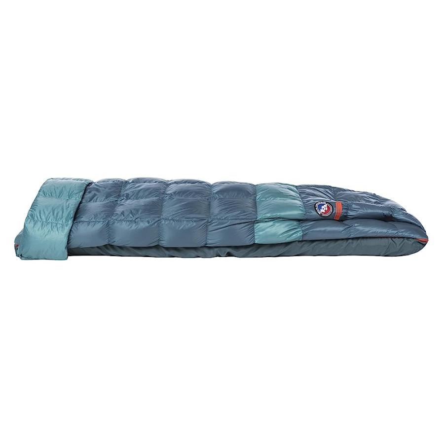 BIG AGNES CAMP ROBBER BEDROLL (650 DOWNTEK), TAPESTRY/TEAL, WIDE LONG (25" X 78") | BIG AGNES | 03