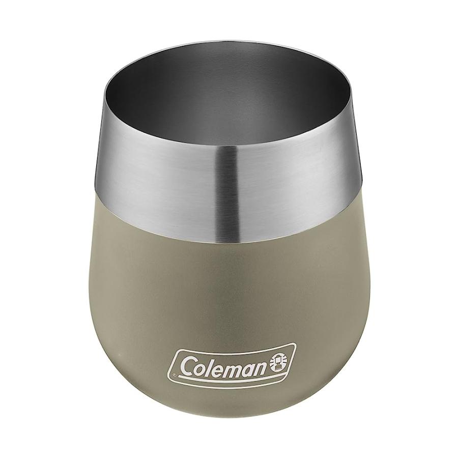 COLEMAN CLARET INSULATED STAINLESS STEEL WINE GLASS, SANDSTONE, 13 OZ. | Coleman | 01