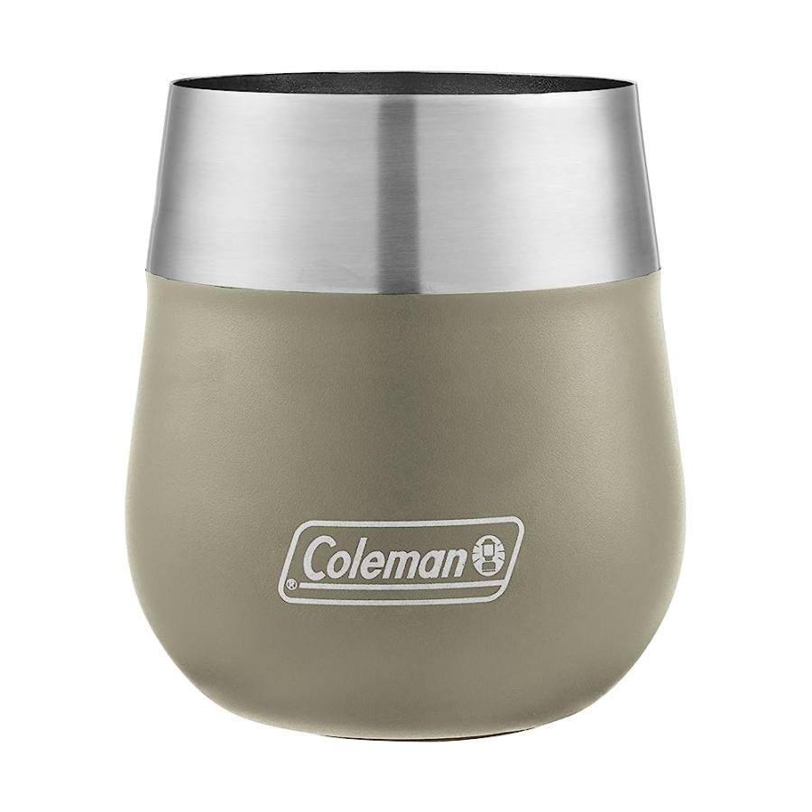COLEMAN CLARET INSULATED STAINLESS STEEL WINE GLASS, SANDSTONE, 13 OZ. | Coleman | 02