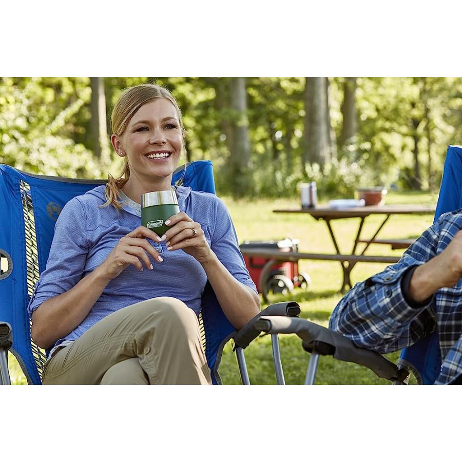 COLEMAN CLARET INSULATED STAINLESS STEEL WINE GLASS, SANDSTONE, 13 OZ. | Coleman | 03